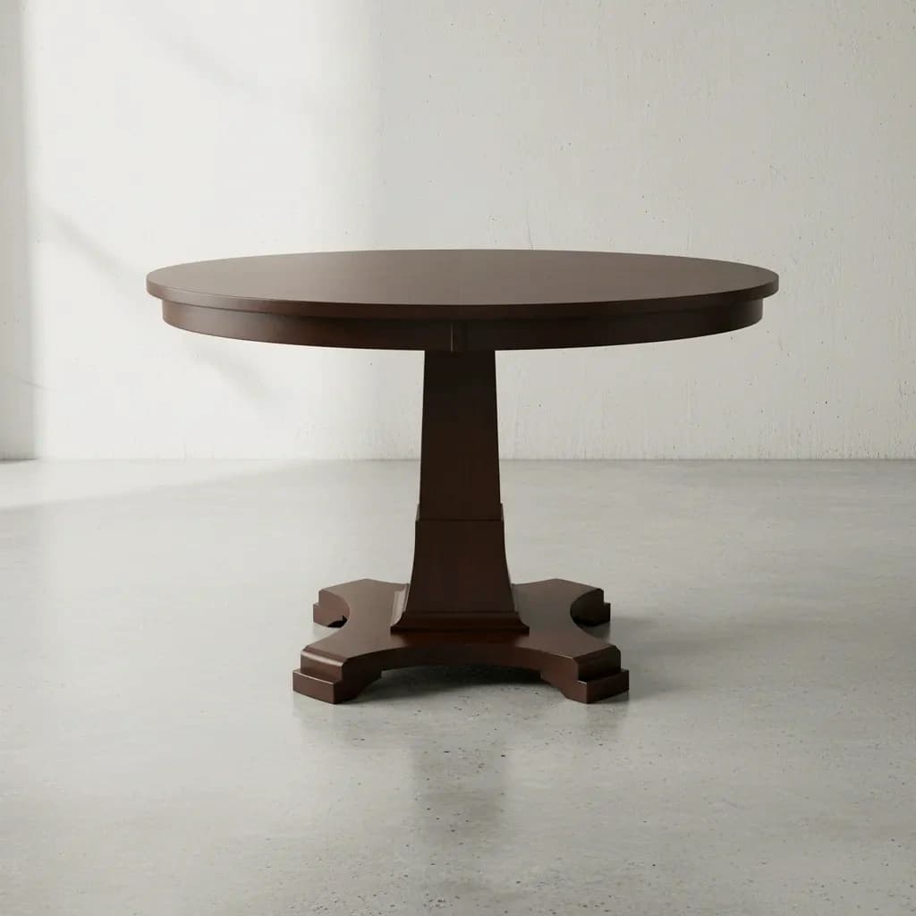 penwood furniture abbey dining table face on horizontal