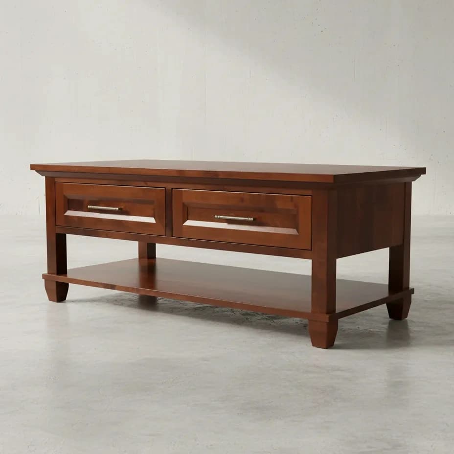 penwood furniture algonquin coffee table 45 degree angle