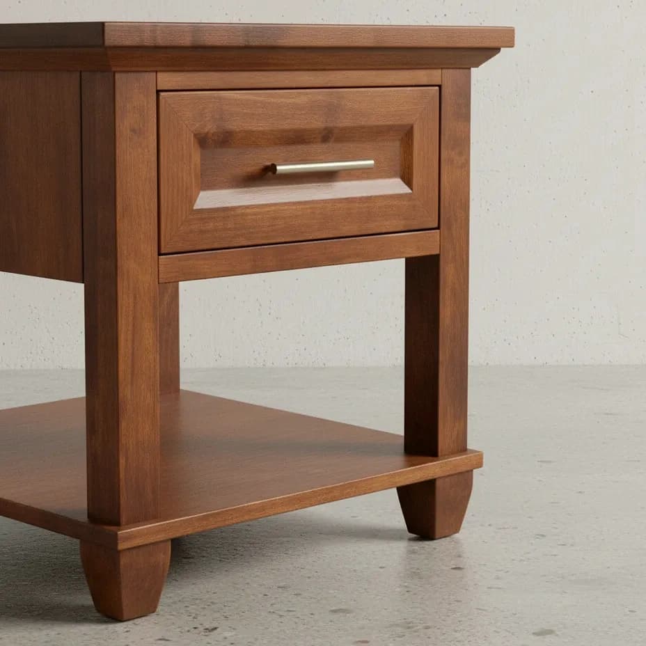penwood furniture algonquin end table a124 medium close up