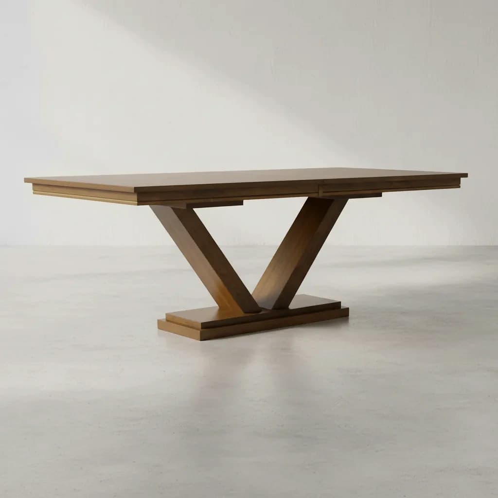 penwood furniture ambassador dining table 45 degree angle