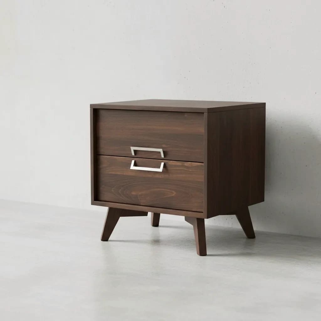 penwood furniture avenue 2 drawer night stand 45 degree angle