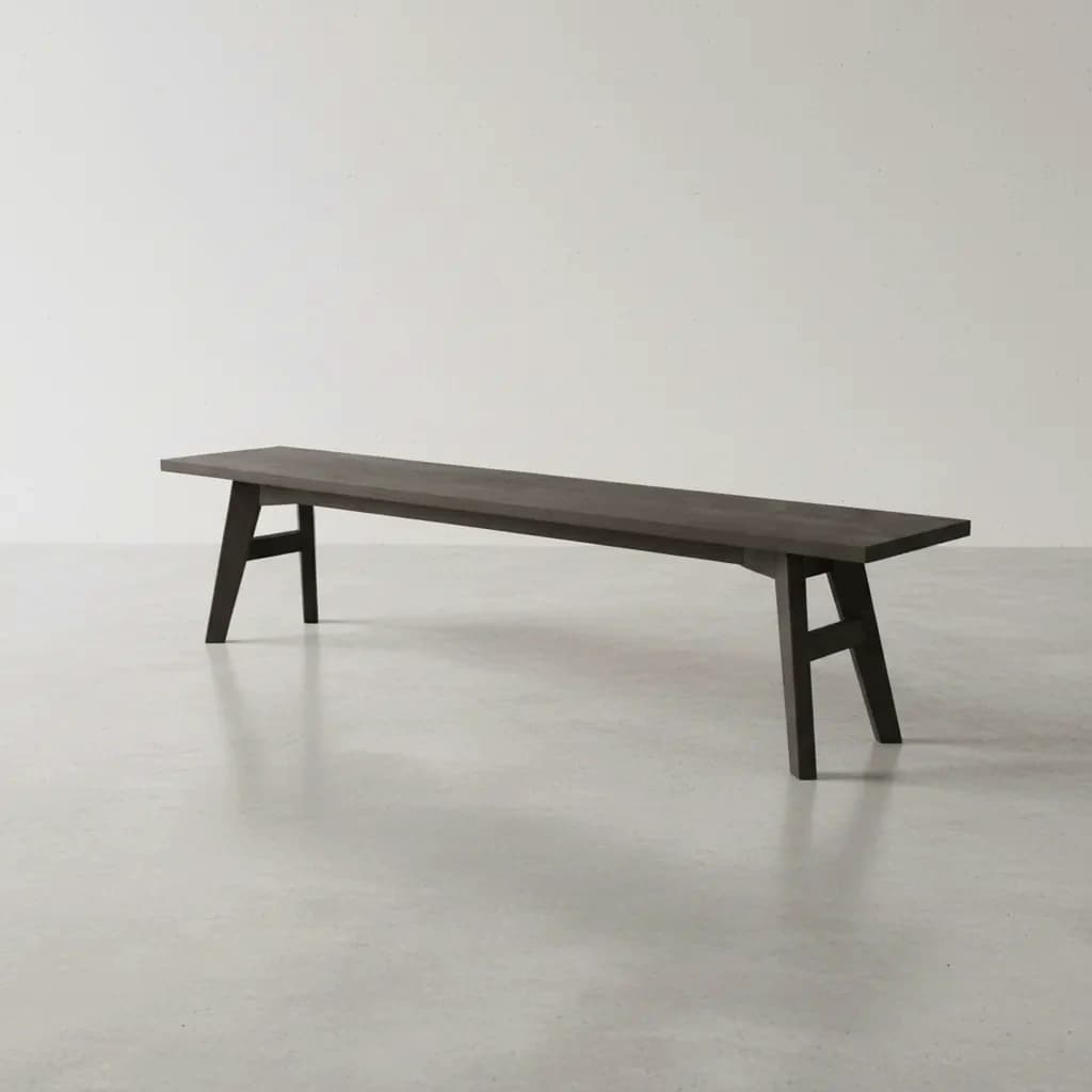 penwood furniture avenue dining bench 45 degree angle