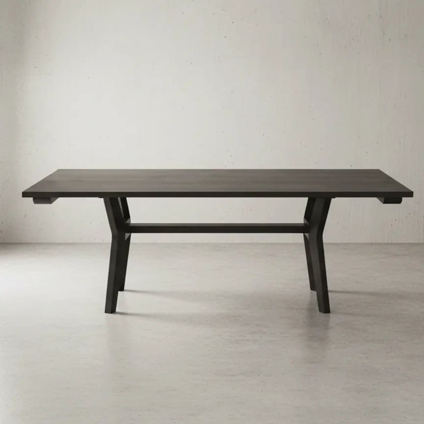 penwood furniture avenue dining table face on horizontal