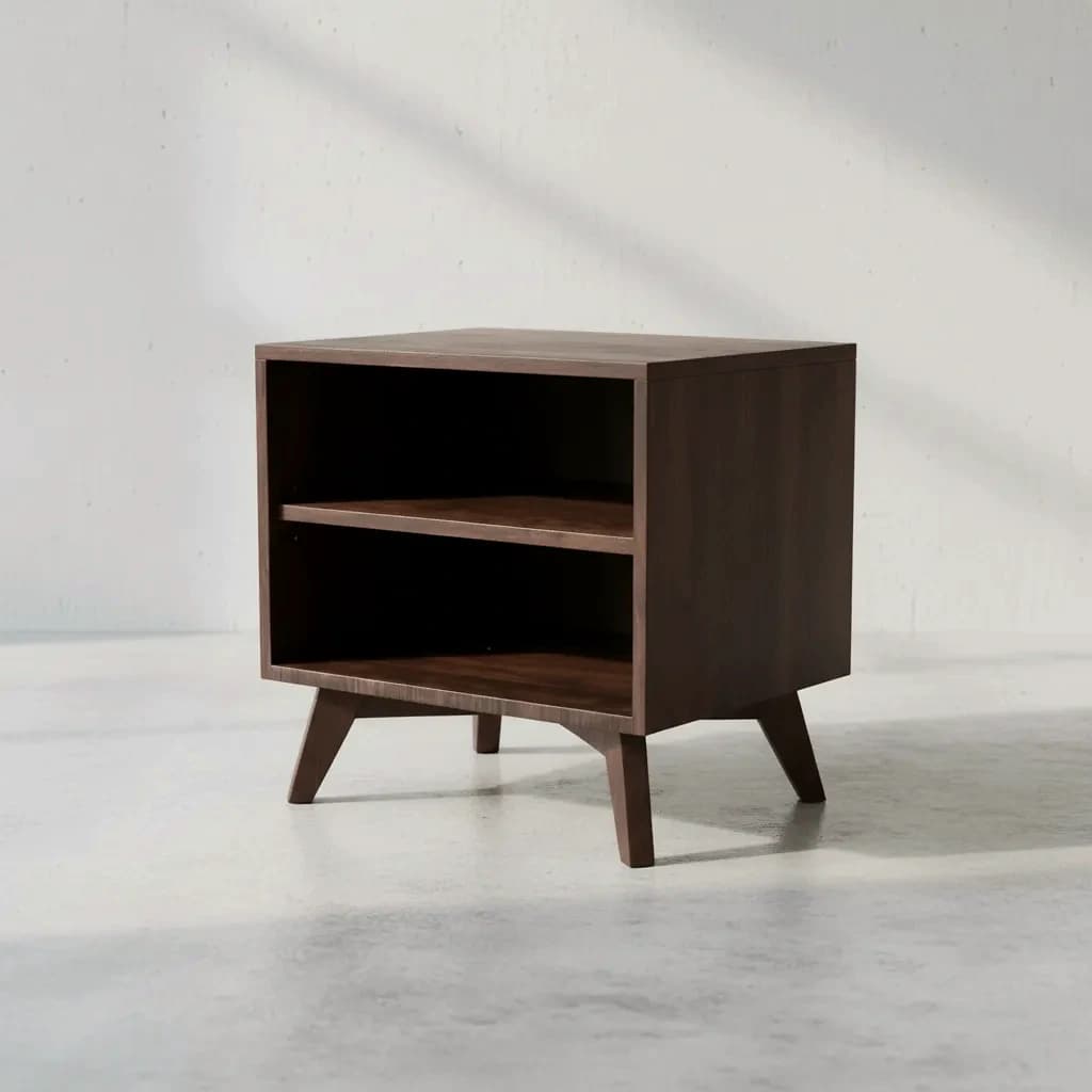 penwood furniture avenue open night stand 45 degree angle