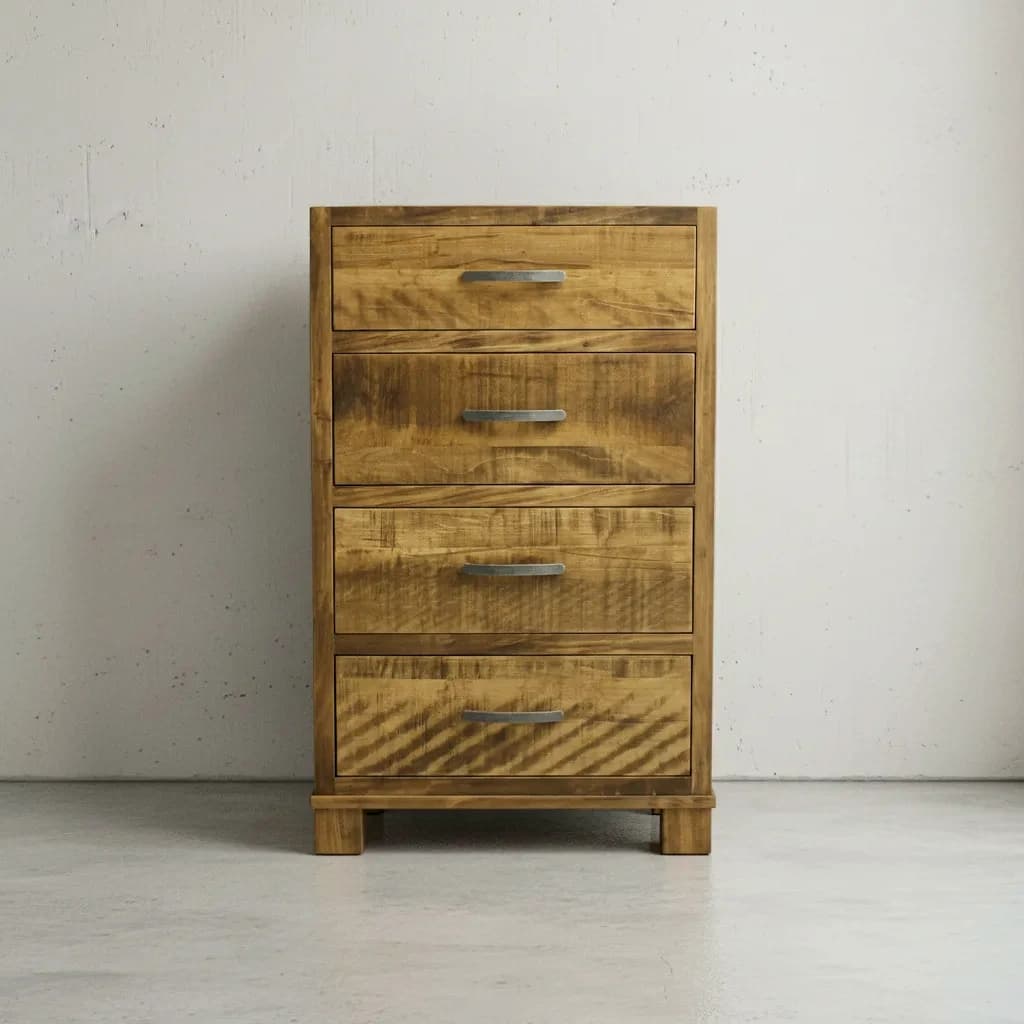penwood furniture backwoods 4 drawer hiboy face on horizontal