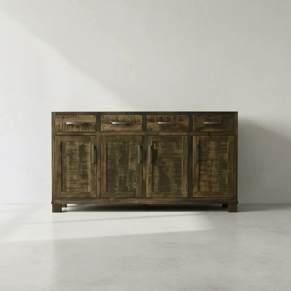 penwood furniture backwoods sideboard face on horizontal