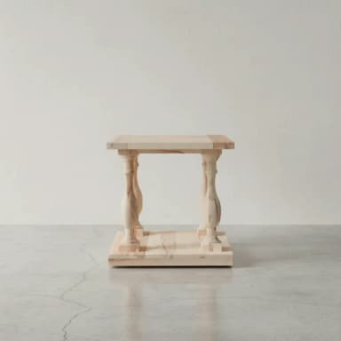 Balustrade End Table