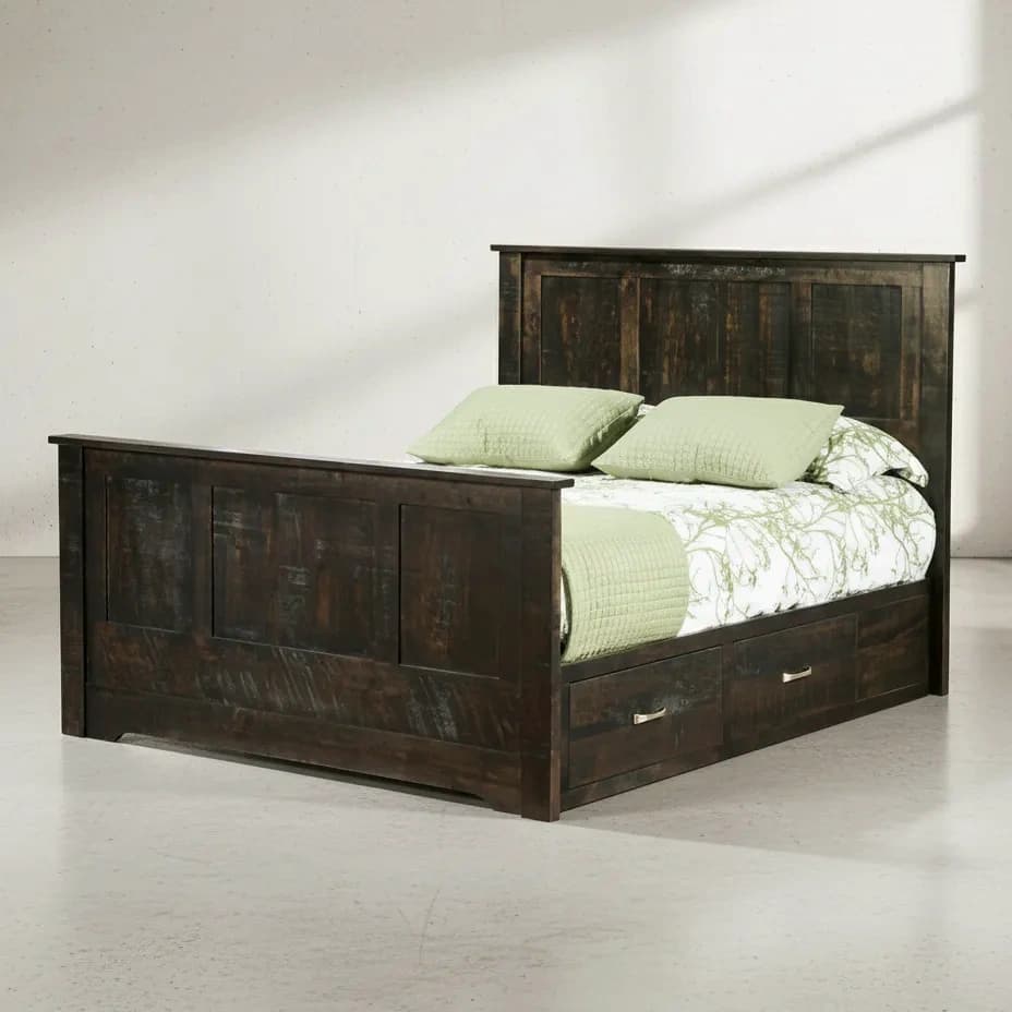 penwood furniture bancroft condo bed 45 degree angle