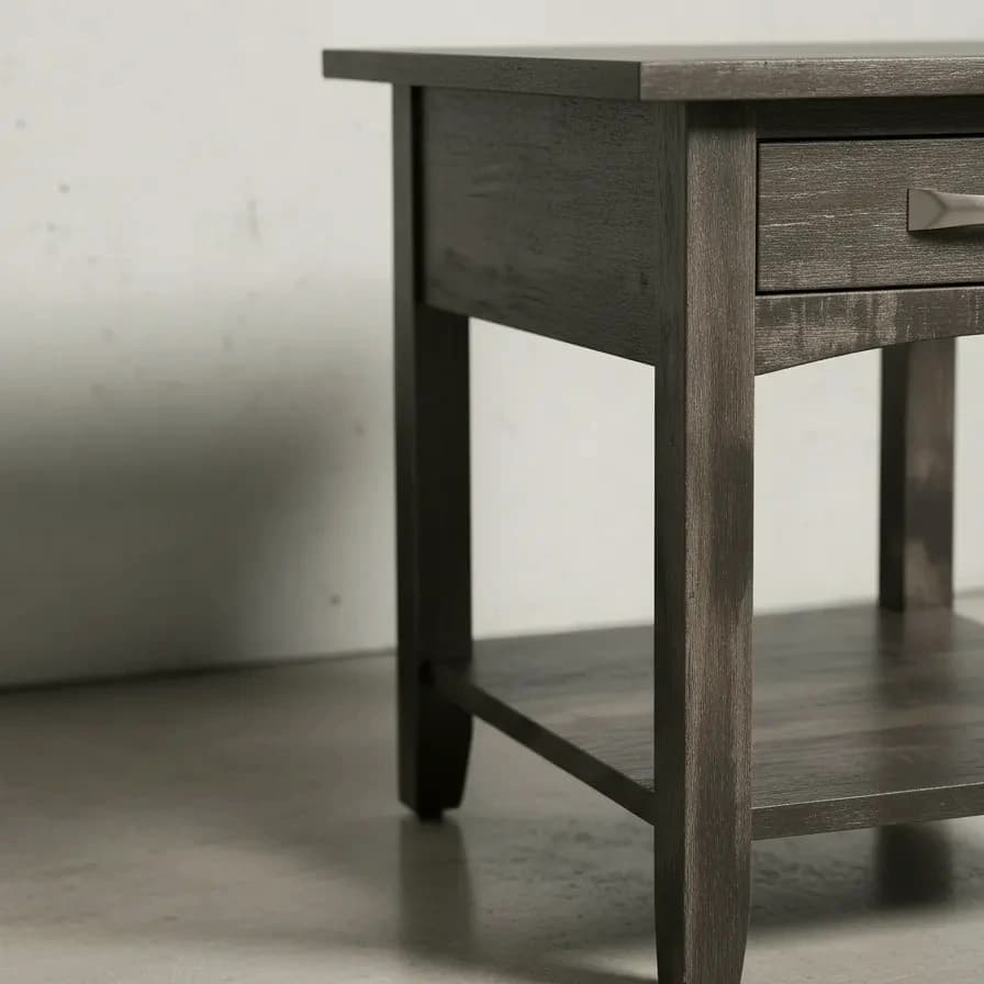penwood furniture bancroft end table medium close up