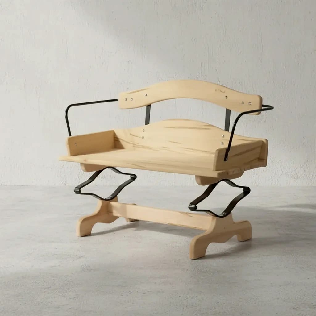 penwood furniture cedar buckboard bench 45 degree angle