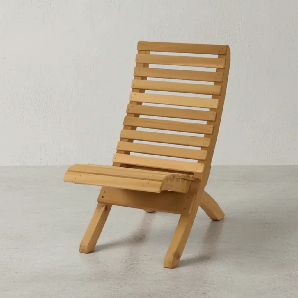 penwood furniture cedar camp chair 45 degree angle