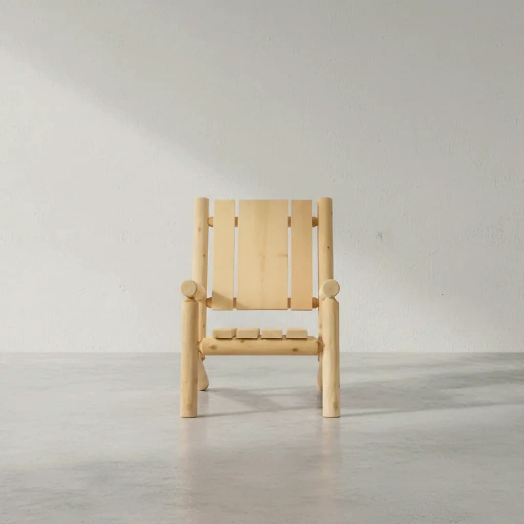 penwood furniture cedar classic back chair face on horizontal