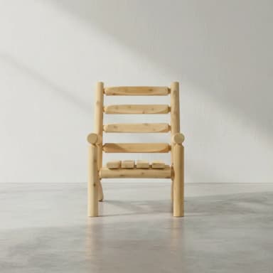Cedar Ladder Back Chair