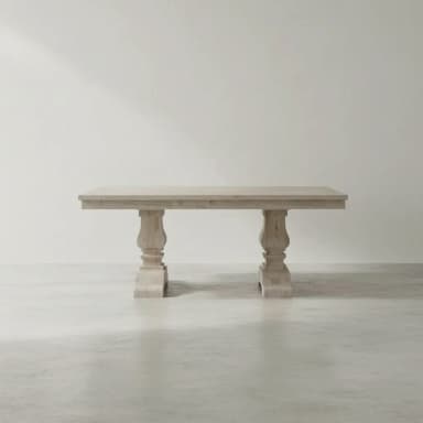 Century Double Pedestal Table