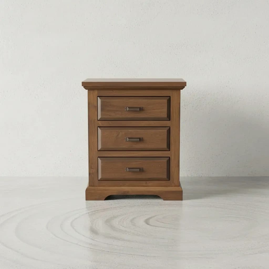 penwood furniture chateau night stand face on horizontal