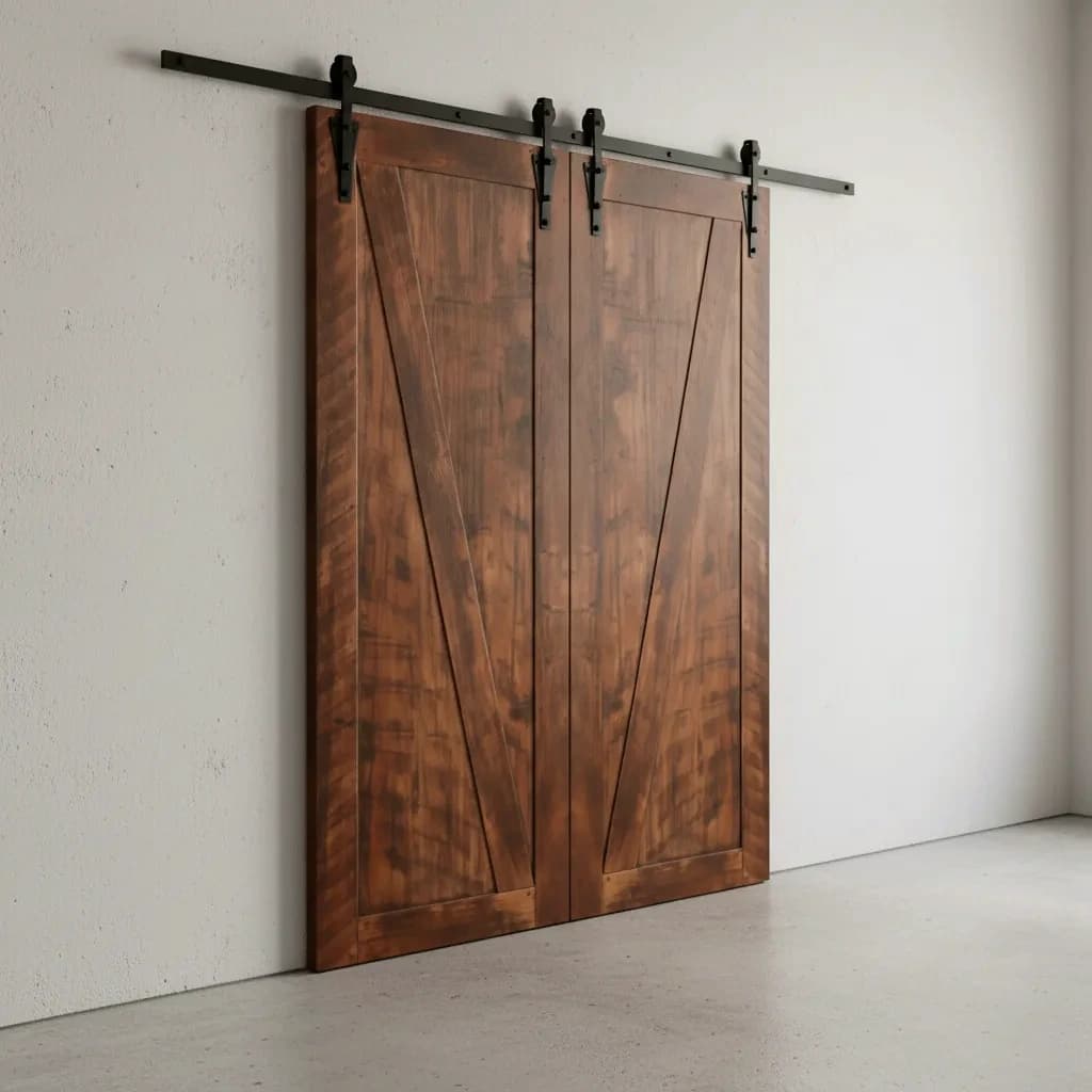 penwood furniture classic barn door 45 degree angle