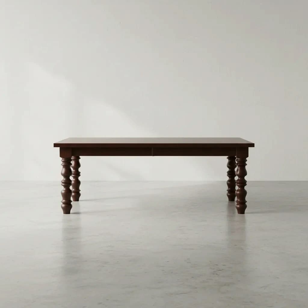 penwood furniture darius dining table face on horizontal