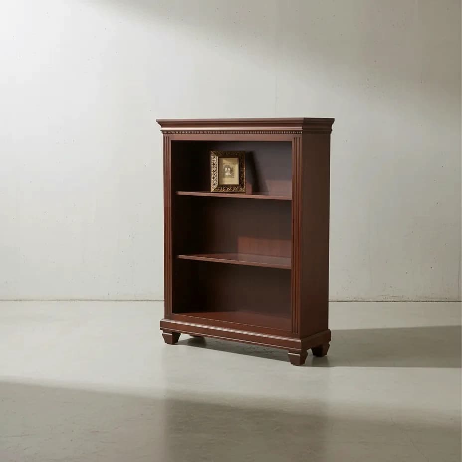 penwood furniture florentino bookcase f75 45 degree angle