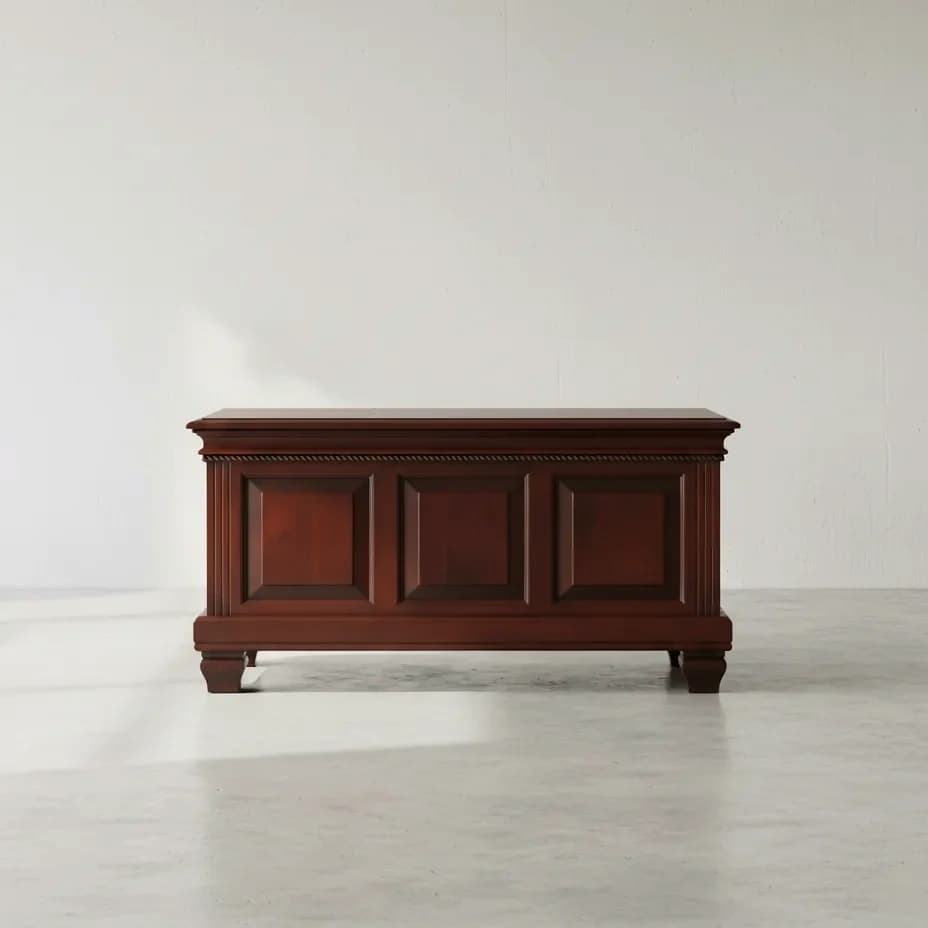 penwood furniture florentino executive desk face on horizontal