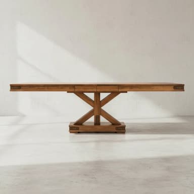 Gastown Double Pedestal Table
