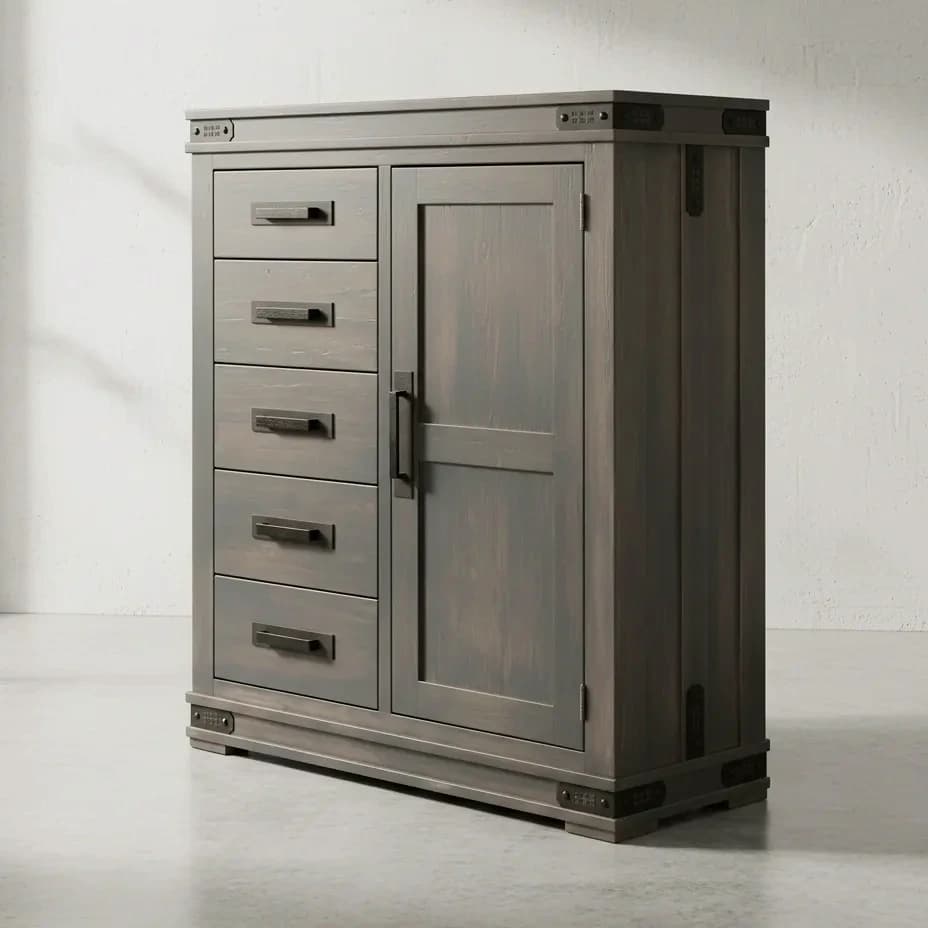 penwood furniture gastown gentlemans chest 45 degree angle