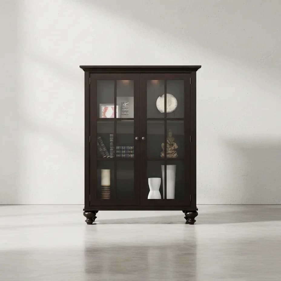 penwood furniture georgetown library cabinet face on horizontal