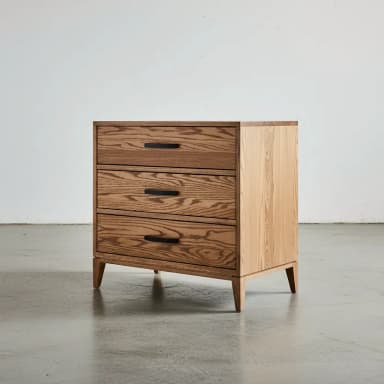 Haven 3 Drawer Night Stand