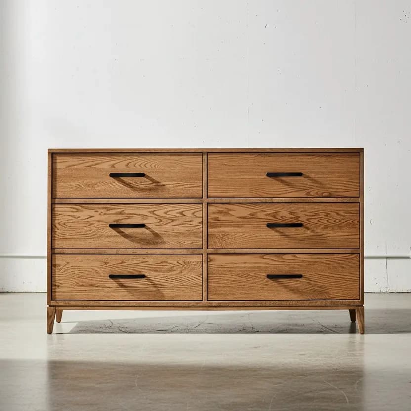 penwood furniture haven 6 drawer dresser face on horizontal