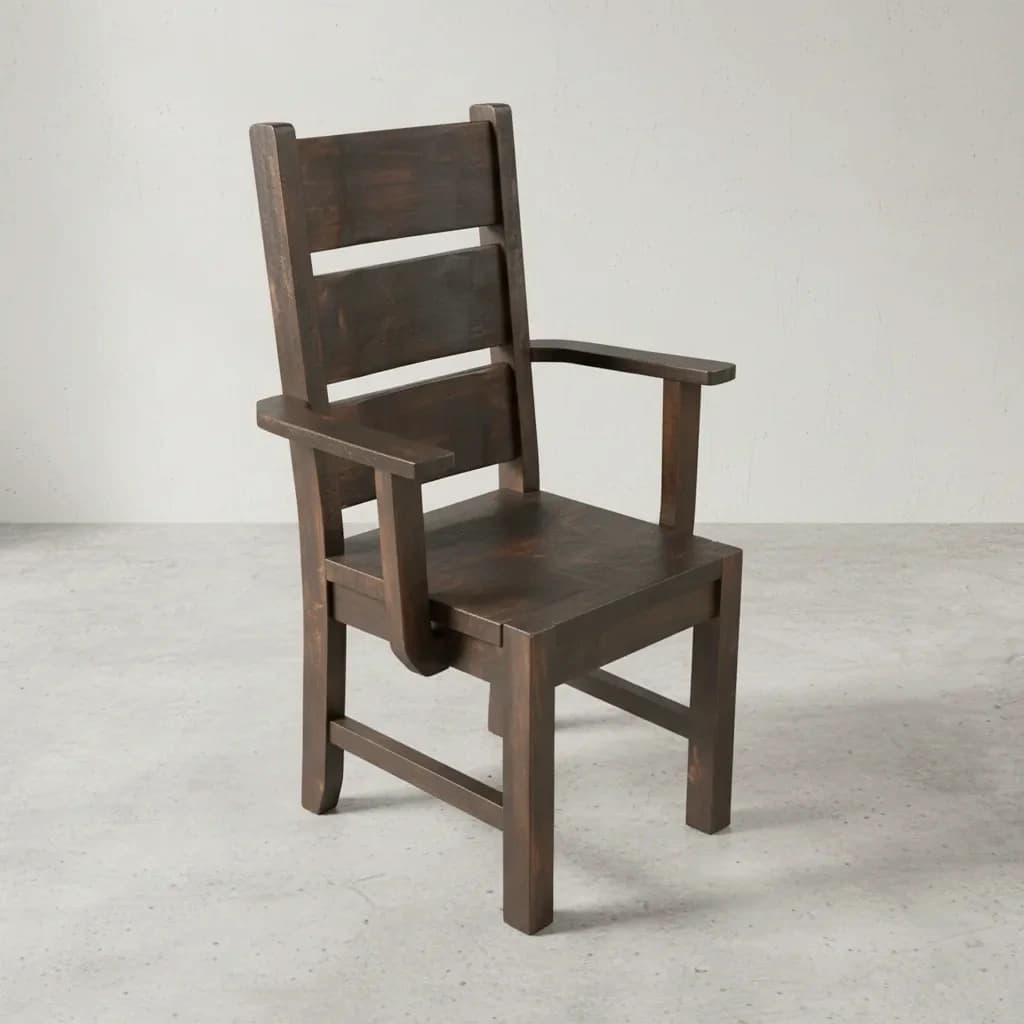 penwood furniture homestead arm chair 45 degree angle