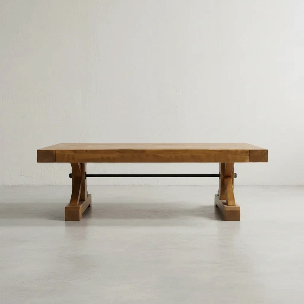 penwood furniture klondike coffee table face on horizontal