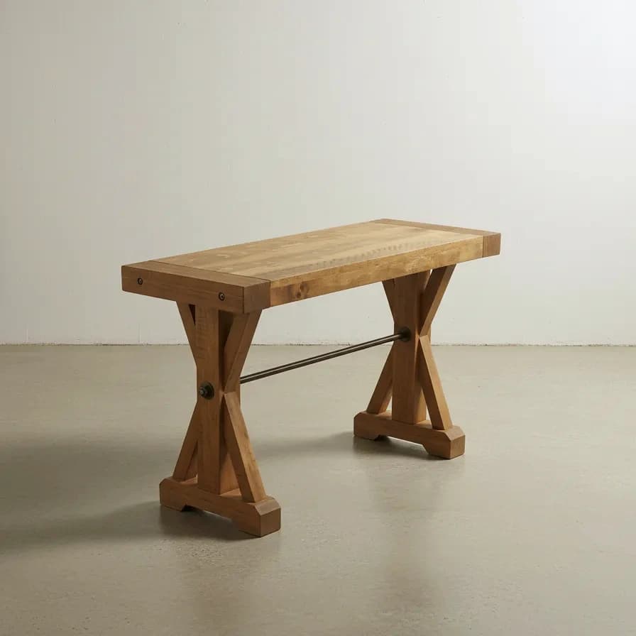 penwood furniture klondike sofa table 45 degree angle