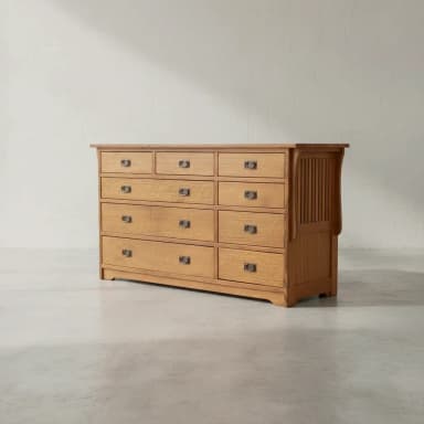 Mission 9 Drawer Dresser
