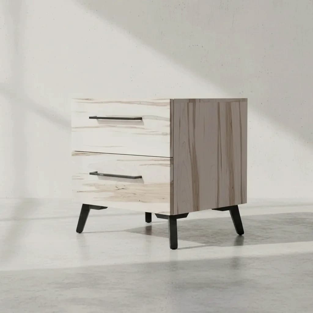 penwood furniture mondo night stand 45 degree angle