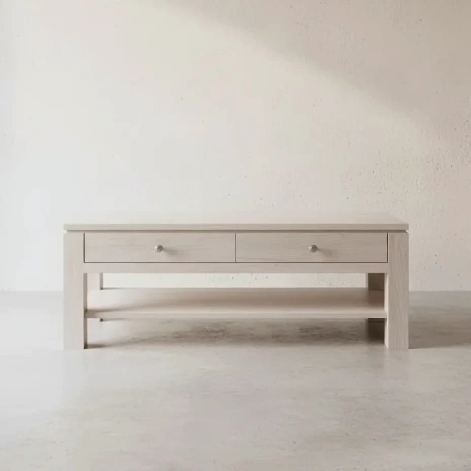 penwood furniture newport coffee table np2448 face on horizontal