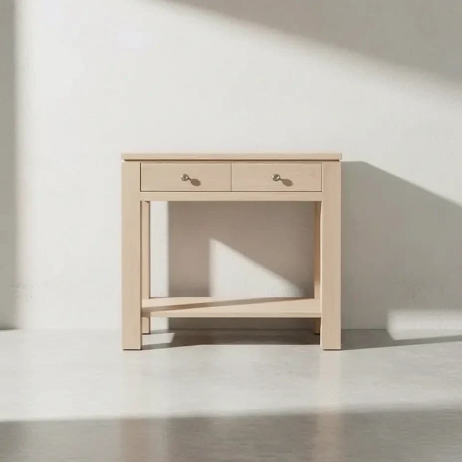 penwood furniture newport hall table np1634 face on horizontal