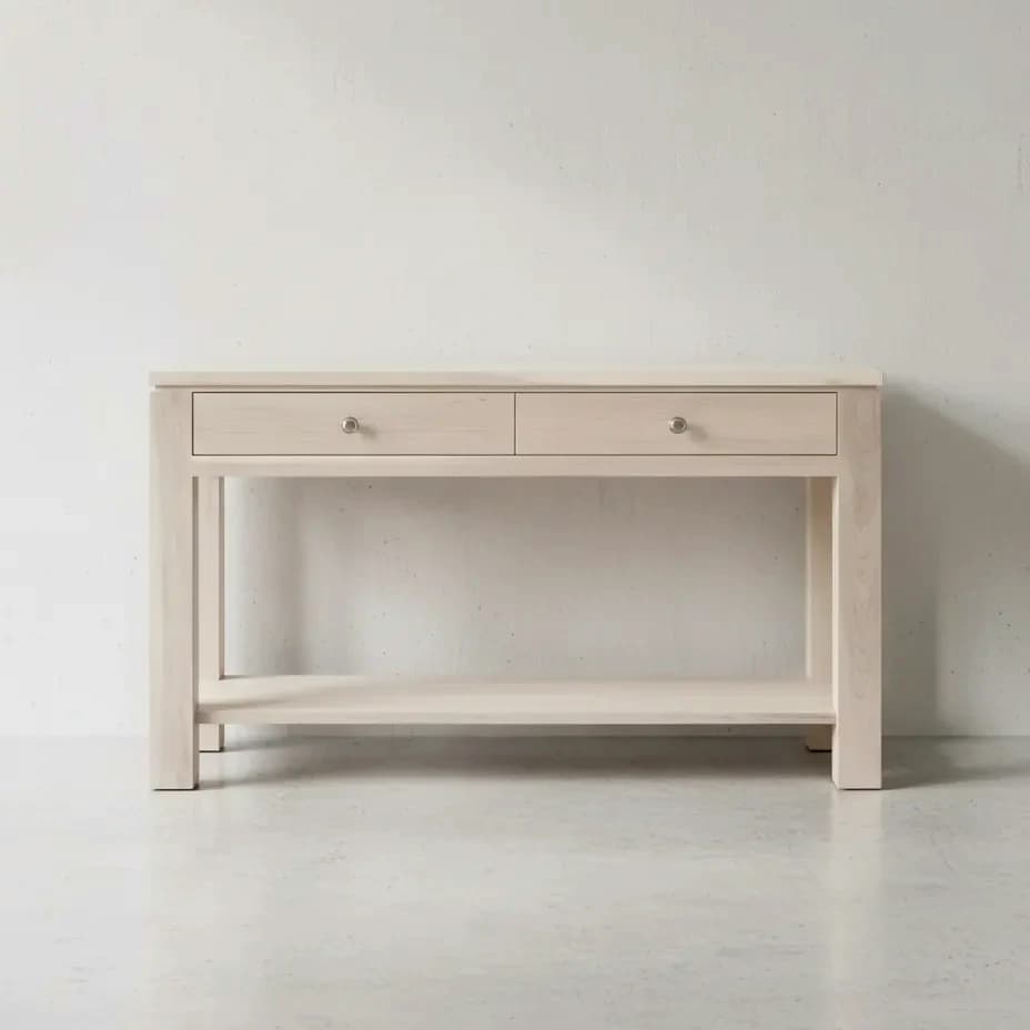 penwood furniture newport sofa table np1648 face on horizontal