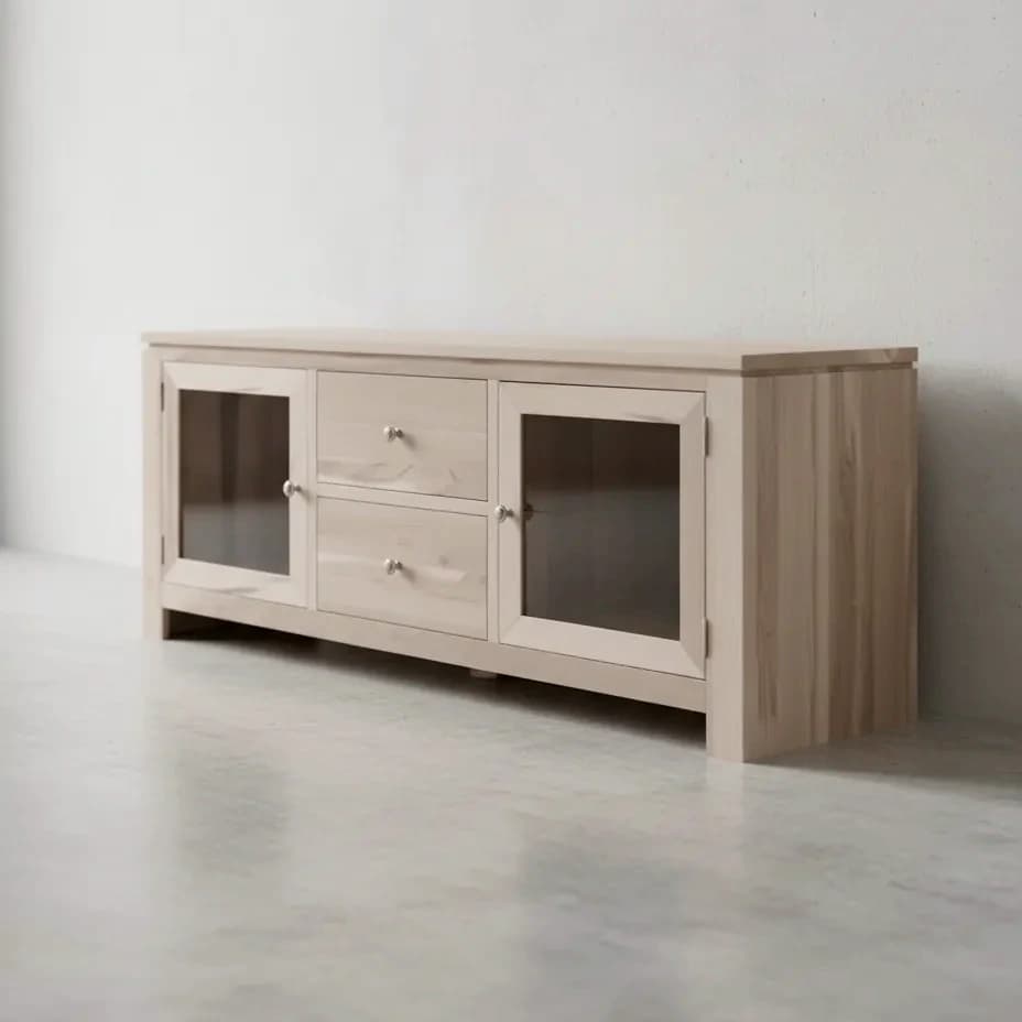 penwood furniture newport tv unit np1865 45 degree angle