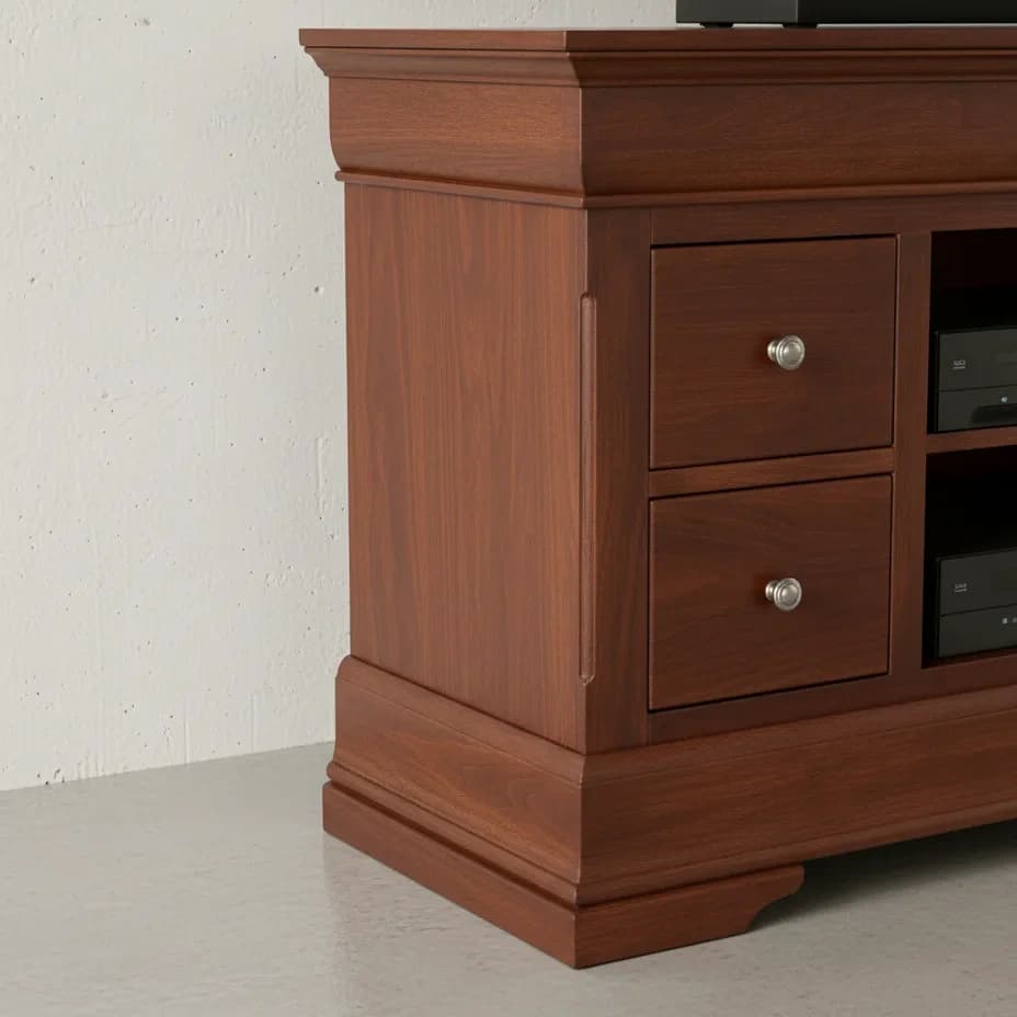 penwood furniture phillipe media stand phd52 medium close up
