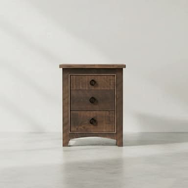 Renoa 3 Drawer Night Stand