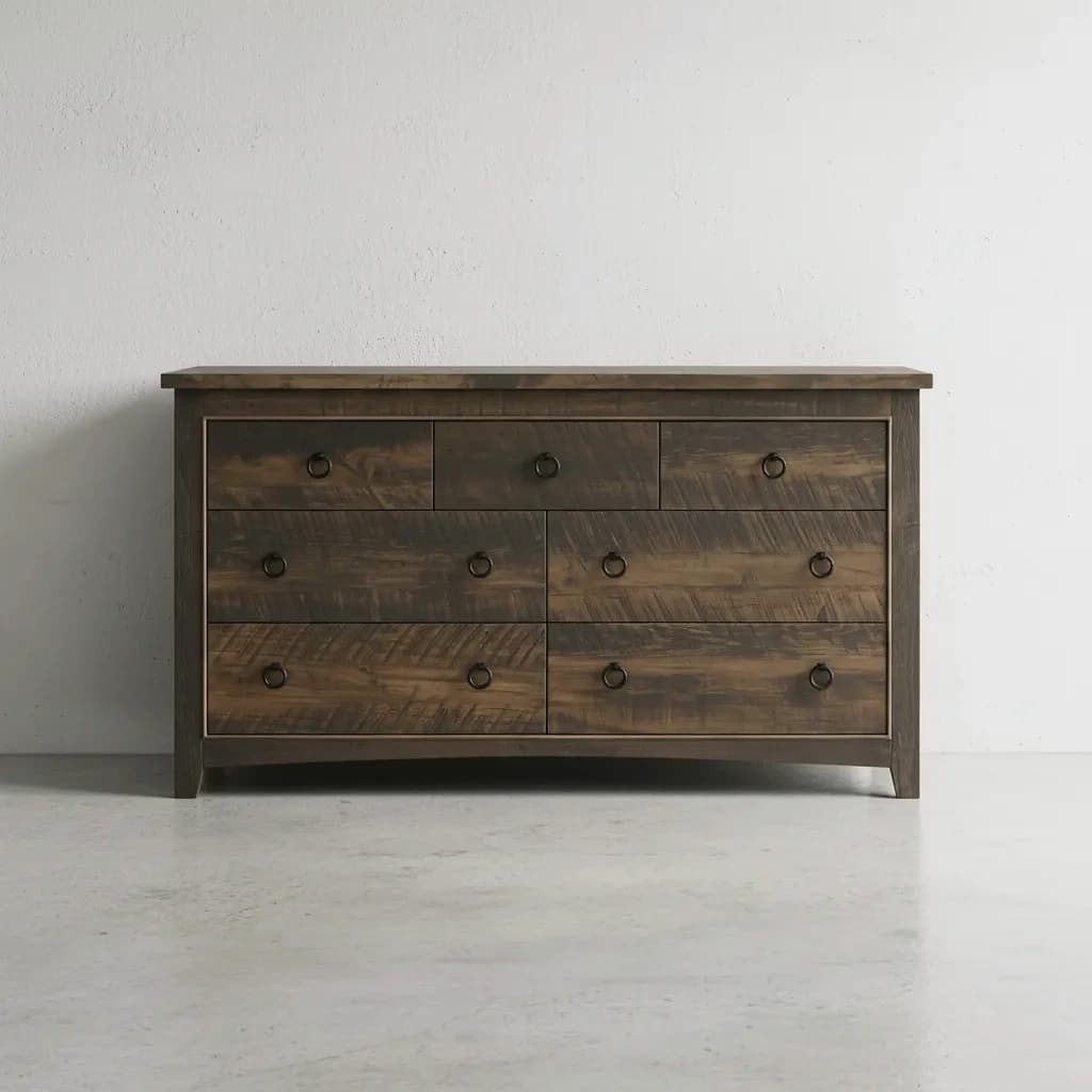 penwood furniture renoa 7 drawer dresser face on horizontal