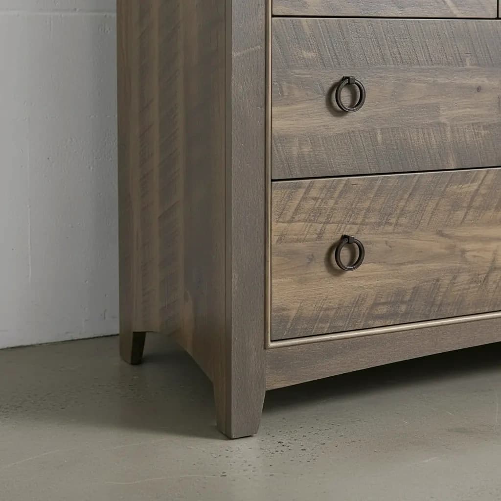 penwood furniture renoa 7 drawer dresser medium close up