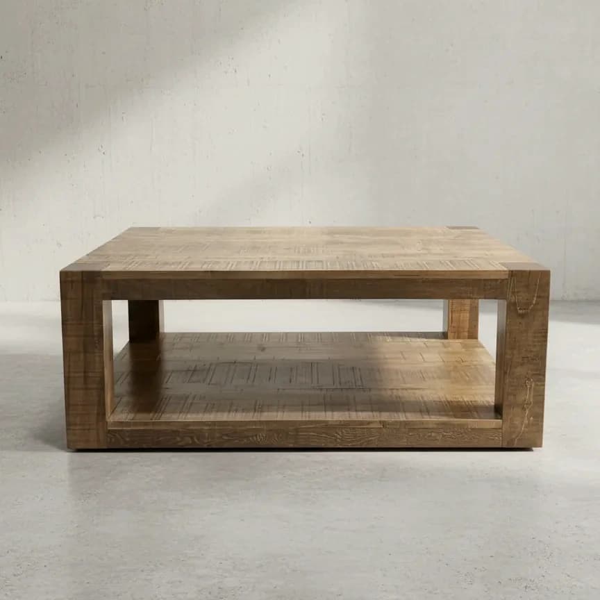 penwood furniture revelstoke coffee table face on horizontal