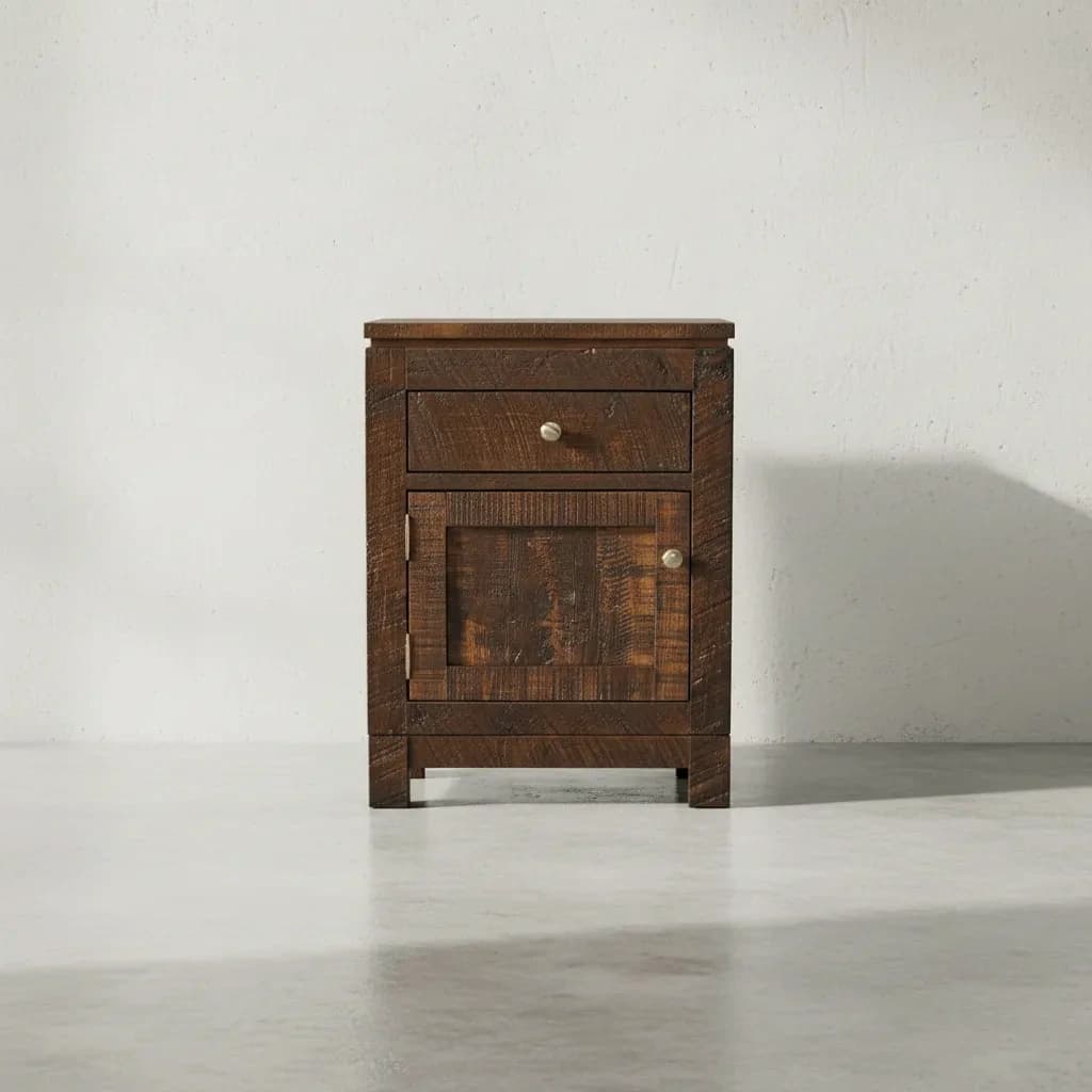 penwood furniture rustic metro night stand face on horizontal