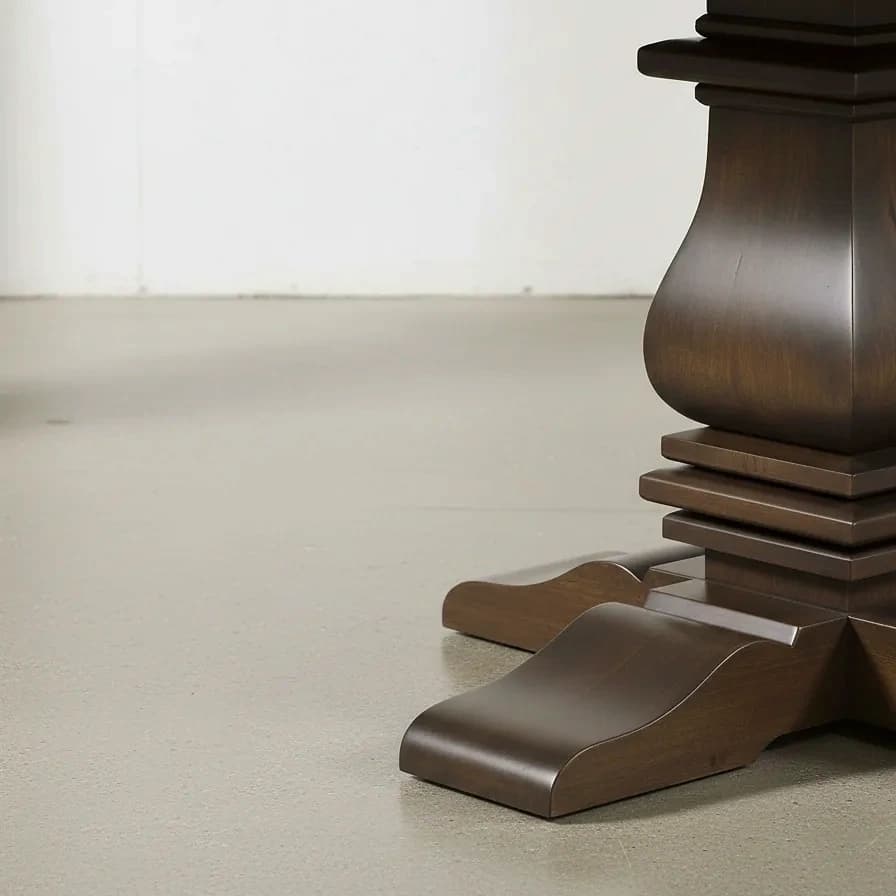 penwood furniture spartan dining table medium close up
