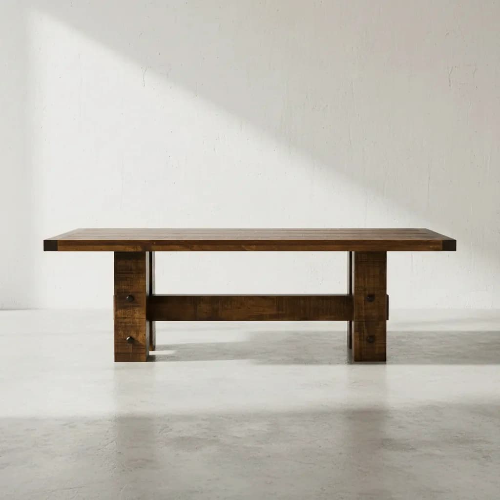 penwood furniture stokenham dining table face on horizontal