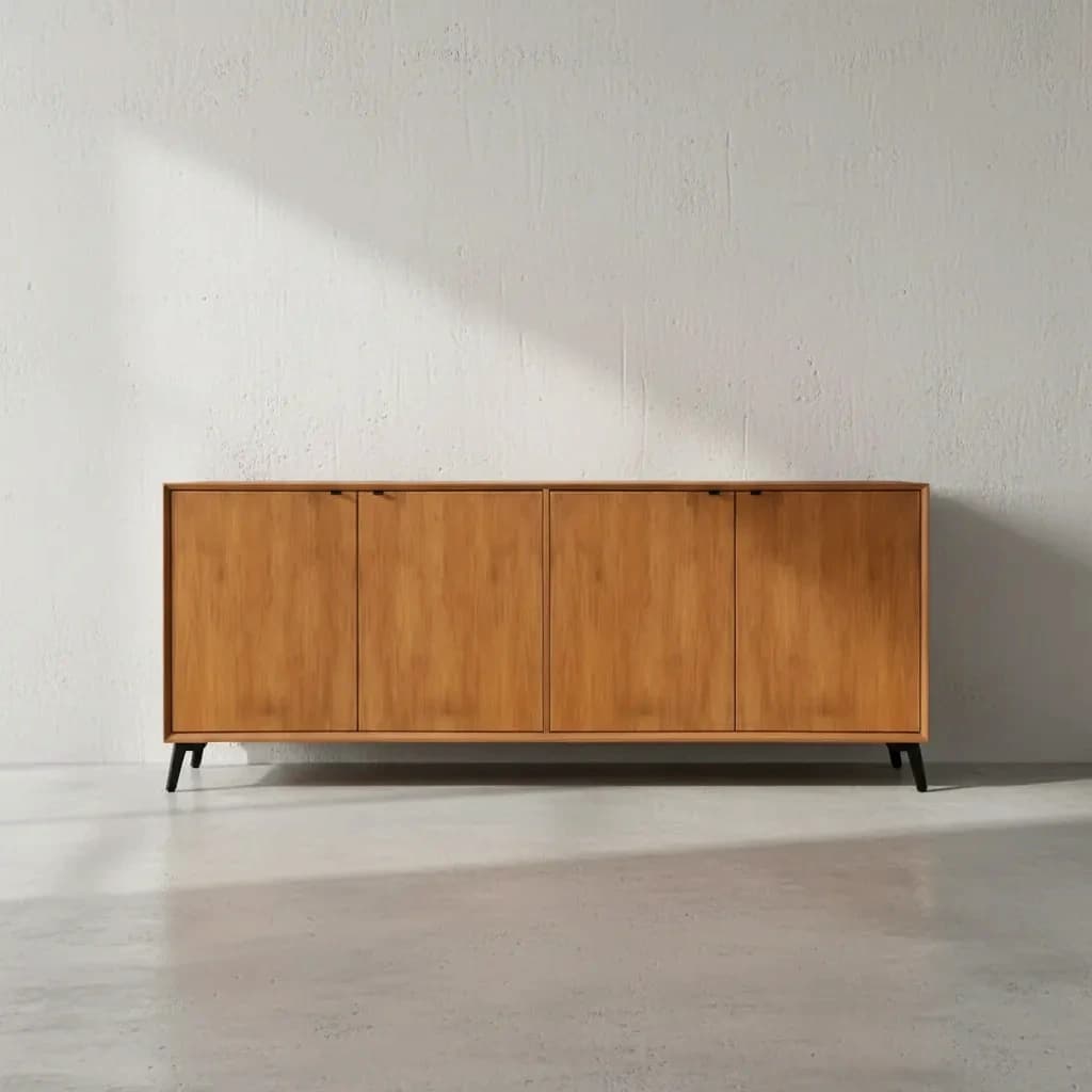 penwood furniture venice 4 door sideboard face on horizontal