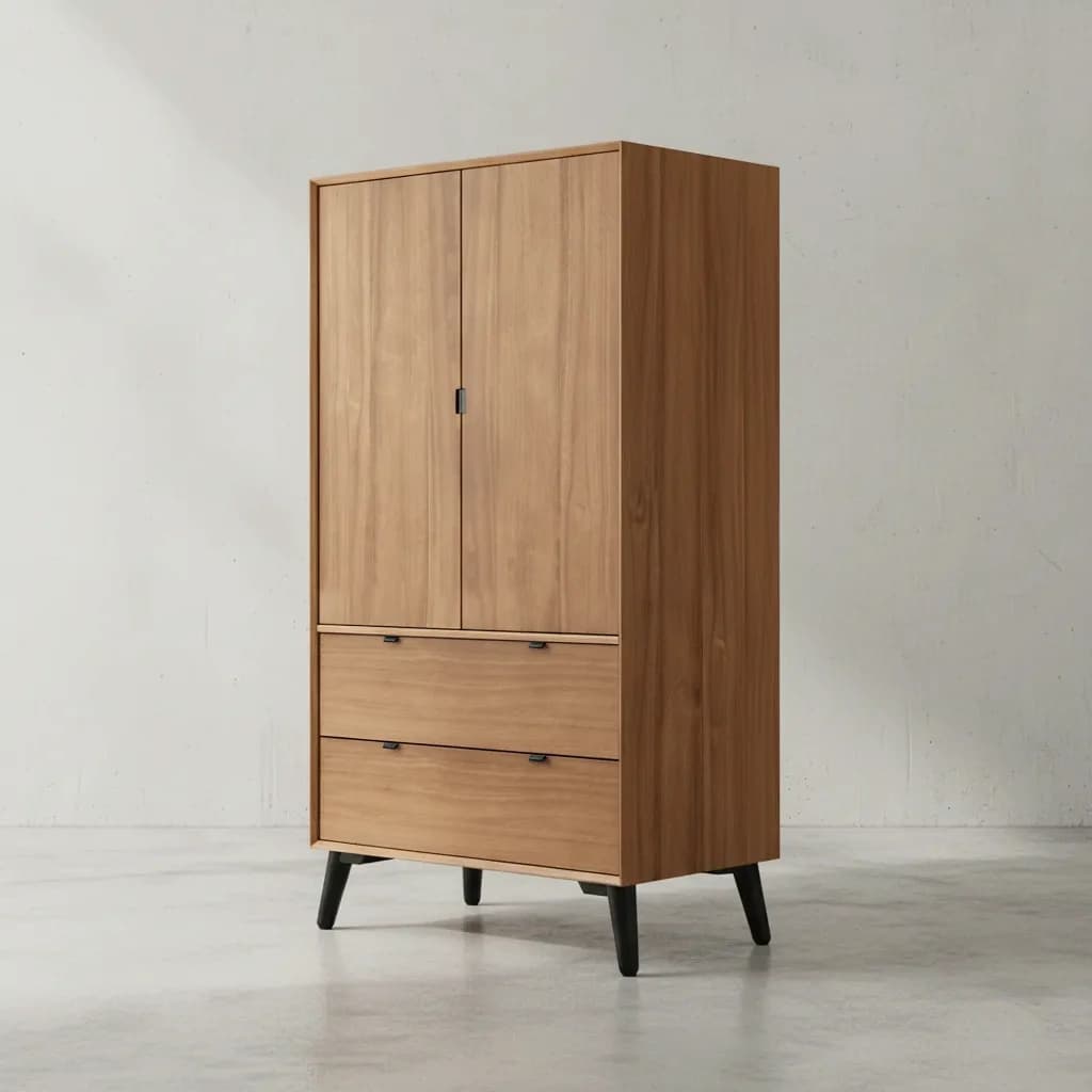 penwood furniture venice wardrobe 45 degree angle