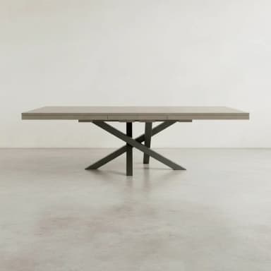 Warehouse Double Pedestal Table