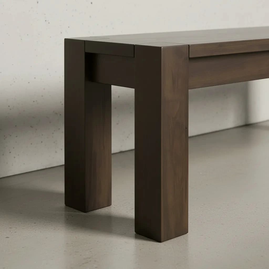 penwood furniture west end bench medium close up