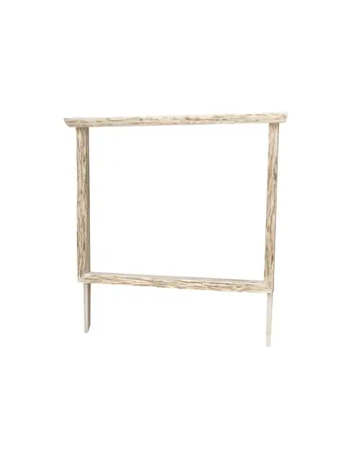 Waterfall Live Edge Crown Mirror